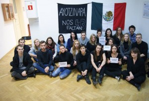 Polscy studenci w geście solidarności ze studentami i ich rodzinami w Meksyku